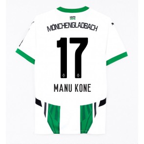 Borussia Monchengladbach Manu Kone #17 Domaci Dres 2024-25 Kratak Rukavima